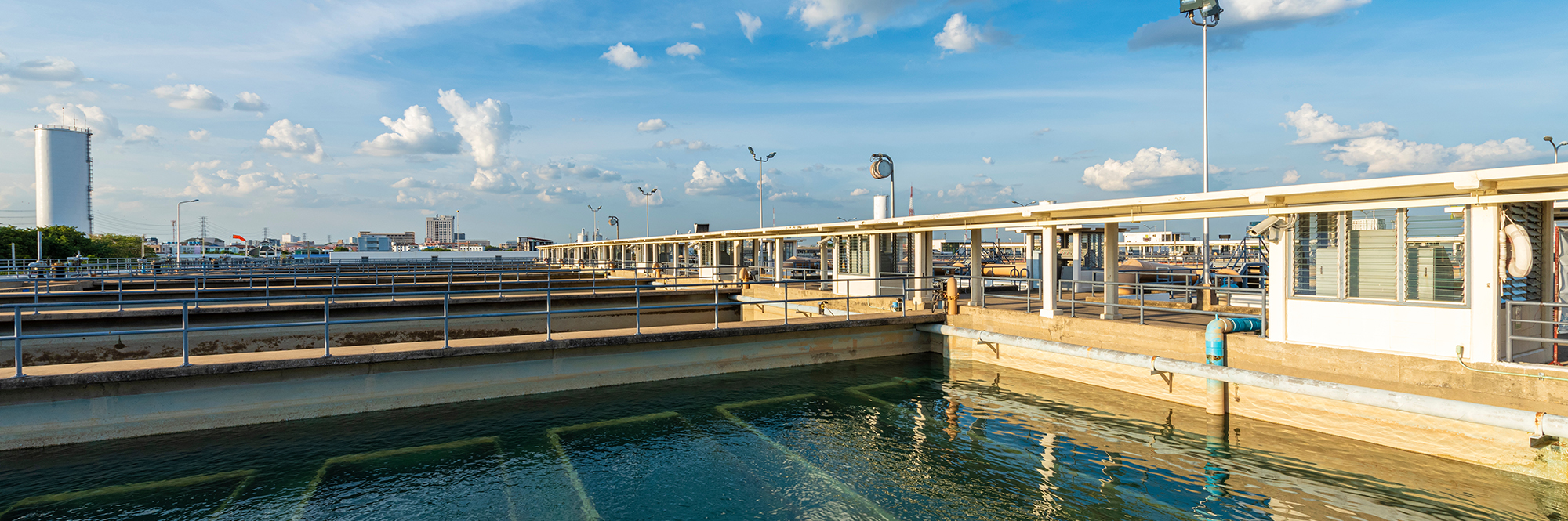 Recirculation,Solid,Contact,Clarifier,Sedimentation,Tank,In,Water,Treatment,Plant.